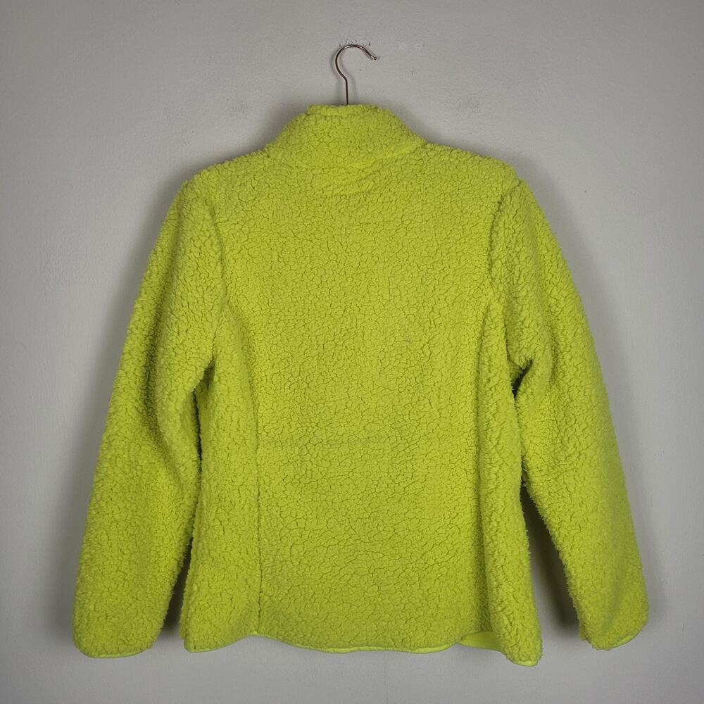Amazon Essentials Jacket Yellow Neon Medium Fleec… - image 3